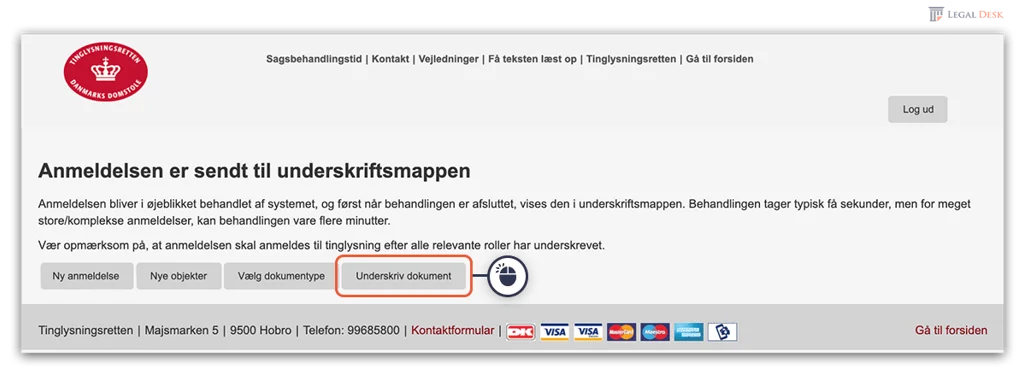 Indtast info